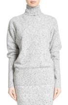 Women's Victoria Beckham Melange Felt Sweaer - Grey