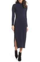 Women's French Connection Petra Jersey Midi Dress - Black