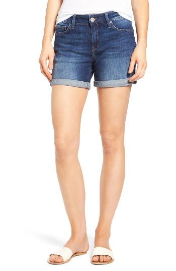 Women's Mavi Jeans Marla Roll Cuff Denim Shorts - Blue
