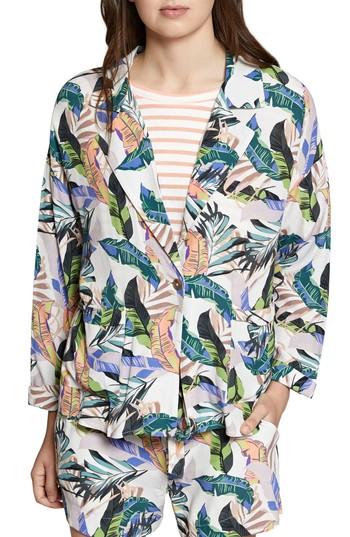 Women's Sanctuary Aurora Print Jacket - White