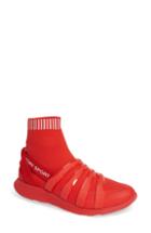 Women's Tory Sport Performance Sock Sneaker .5 M - Red