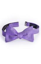 Men's Ted Baker London Saffie Silk Bow Tie, Size - Purple