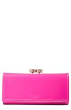 Women's Ted Baker London Merlow Leather Matinee Wallet - Pink