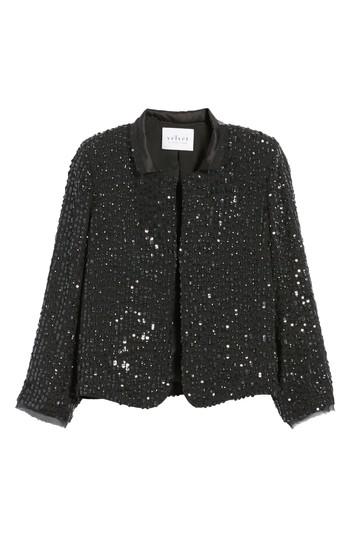 Women's Velvet By Graham & Spencer Sequin Jacket