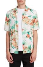 Men's Allsaints Calypso Regular Fit Sport Shirt - White
