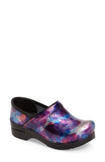 Women's Dansko 'professional' Clog .5-7us / 37eu M - Purple