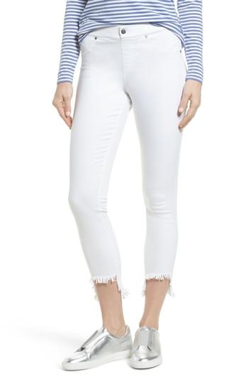 Women's Hue Shipwrecked Denim Skimmer Leggings - White