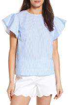 Women's Draper James Stripe Cloister Top - Blue