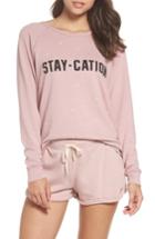 Women's Junk Food Stay-cation Sweatshirt