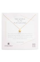 Women's Dogeared World Is My Playground Pendant Necklace