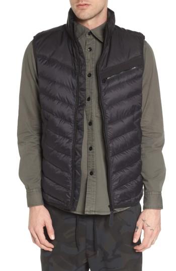 Men's G-star Raw Attacc Down Vest - Black