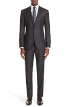 Men's Emporio Armani G-line Trim Fit Check Wool Suit