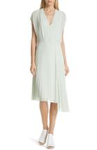 Women's Lewit Pleat Chiffon Dress - Green