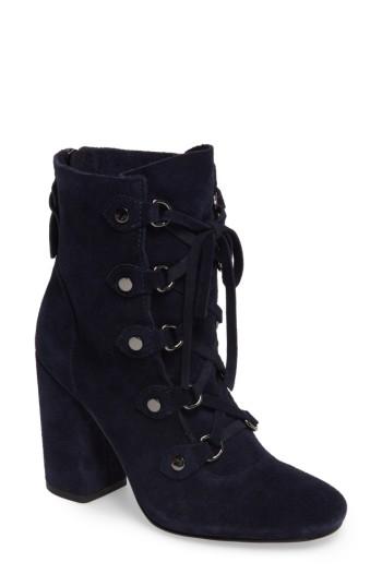Women's Splendid Rosa Lace-up Bootie .5 M - Blue