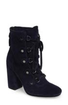 Women's Splendid Rosa Lace-up Bootie .5 M - Blue