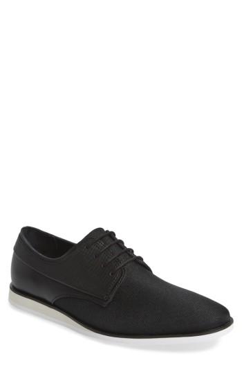 Men's Calvin Klein Kellen City Embossed Casual Derby .5 M - Black