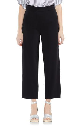 Women's Vince Camuto High-waist Crop Pants - Black