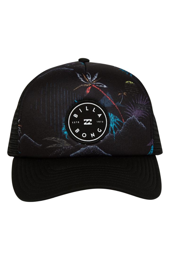 Men's Billabong Scope Trucker Hat - Black