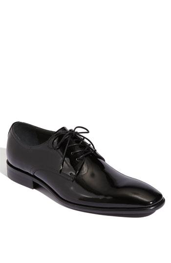 Calibrate 'oscar' Patent Leather Dress Shoe Black Patent