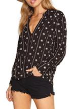 Women's Amuse Society Stinston Woven Shirt - Black