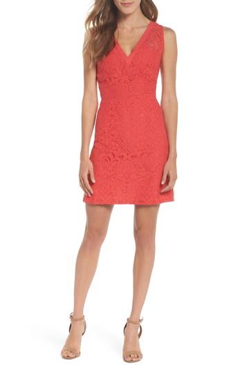 Women's Bb Dakota Janelle Lace Dress - Orange