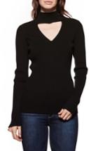 Women's Paige Jeanie Choker Sweater - Black