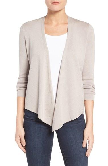Women's Nic+zoe Four-way Convertible Cardigan - Grey