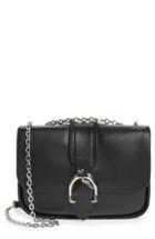 Longchamp Small Leather Crossbody Bag - Black