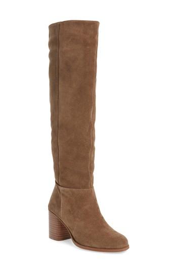Women's Steve Madden Oscar Knee High Boot M - Brown