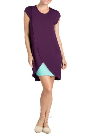 Women's Savi Mom Lille Layered Maternity/nursing Sheath Dress