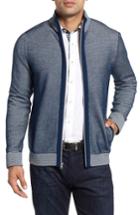 Men's Robert Graham Conboy Classic Fit Zip Sweater - Blue