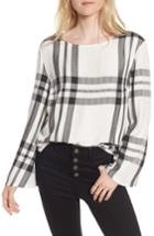 Women's Treasure & Bond Bell Sleeve Shirt, Size - Ivory