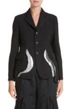 Women's Comme Des Garcons Flap Detail Jacket