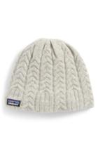 Women's Patagonia Cable Beanie - Grey