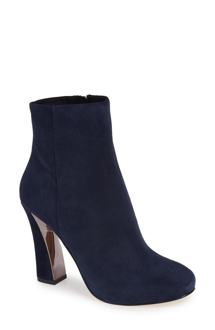 Women's Karl Lagerfeld Paris Charliz Bootie .5 M - Blue