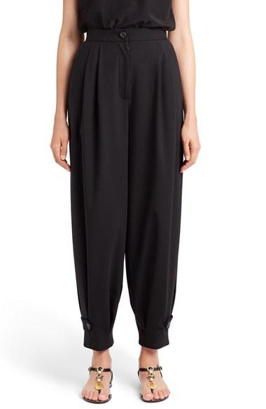 Women's Dolce & Gabbana Stretch Wool Lantern Pants