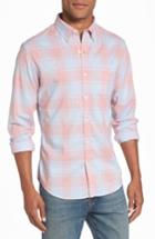 Men's Bonobos Summerweight Slim Fit Pastel Check Sport Shirt - Pink