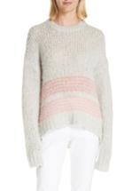 Women's Rag & Bone Iceland Wool Blend Sweater, Size - Grey