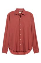 Men's Culturata Slim Fit Print Sport Shirt - Red