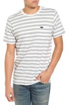 Men's Rvca What's Shakin' Stripe T-shirt - White