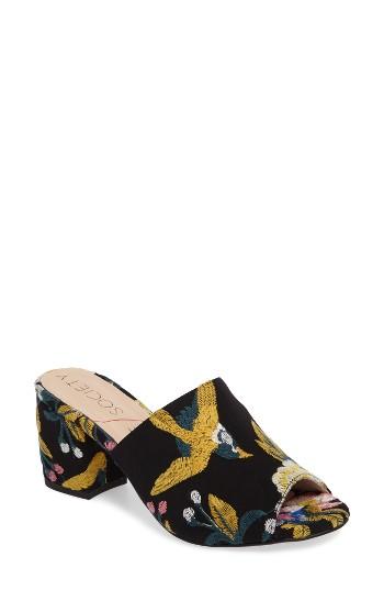 Women's Sole Society Ashwell Mule M - Black
