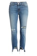 Women's Hudson Jeans Tally Ripped Crop Skinny Jeans - Blue