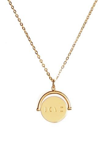Women's Lulu Dk Love Love Code Charm Necklace