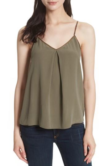 Women's Joie Celimene Silk Camisole - Green
