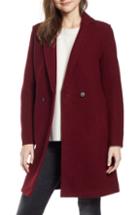 Women's J.crew Daphne Boiled Wool Topcoat (similar To 14w) - Red