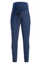 Women's Noppies Aranka Over The Belly Maternity Pants, Size - Blue
