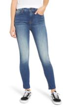 Women's Vigoss Slit Hem Skinny Jeans - Blue