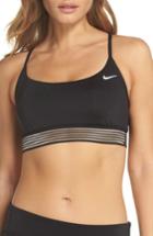 Women's Nike Crossback Sport Bikini Top - Black