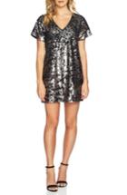 Women's 1.state Sequin Minidress - Metallic