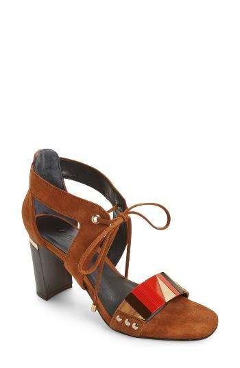 Women's M4d3 Lace-up Sandal .5 M - Brown